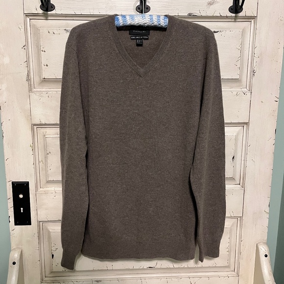 Tahari Pure Luxe 100% Cashmere Pullover Sweater Size XXL